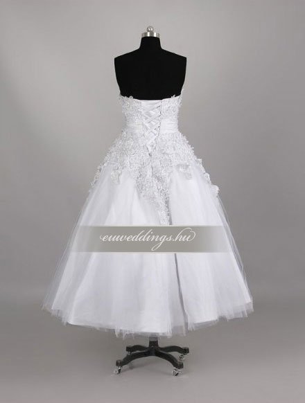 Esküvői ruha rövid-RMR-9488